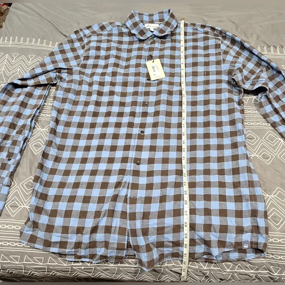 Peter Millar Plaid Crown Men's Delta Cotton Sport Shirt Size Large - Picture 4 of 7